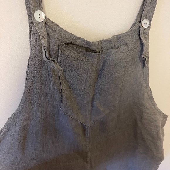 Linen Jumpsuit - Picture 3 of 11